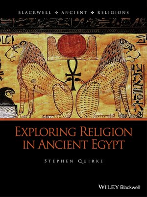 cover image of Exploring Religion in Ancient Egypt